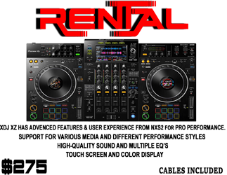 Pioneer XDJ-XZ Rental