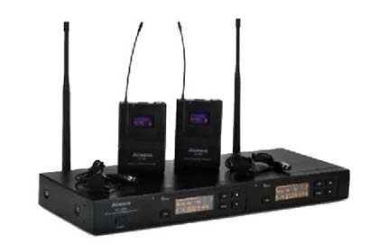 AirWave AT-4210 Wireless Lapel Microphone System Rental