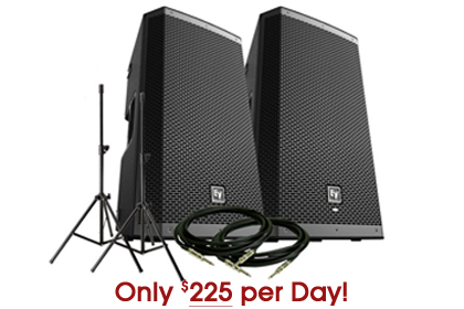 Electro Voice ZLX 12BT Package Rental