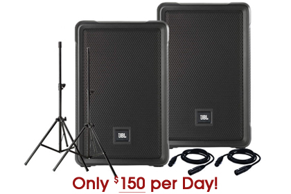 JBL IRX-108BT Pack Rental